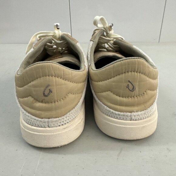 Olukai Kilea Tan Sneakers Womens 6.5 Shoes EUC - Picture 6 of 9